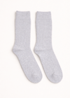 Wild Donegal Cashmere Blend Socks | Light Grey