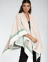 Jimmy Hourihan Fringed Shawl | Natural Mint