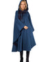Jimmy Hourihan Teal Wool Walking Cape