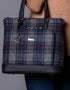 Mucros Ciara Bag | Charcoal Check