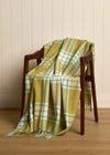 Foxford Cashmere Lambswool Banagher Throw | Citrus