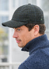 Mucros Wool Baseball Cap | Charcoal Blue