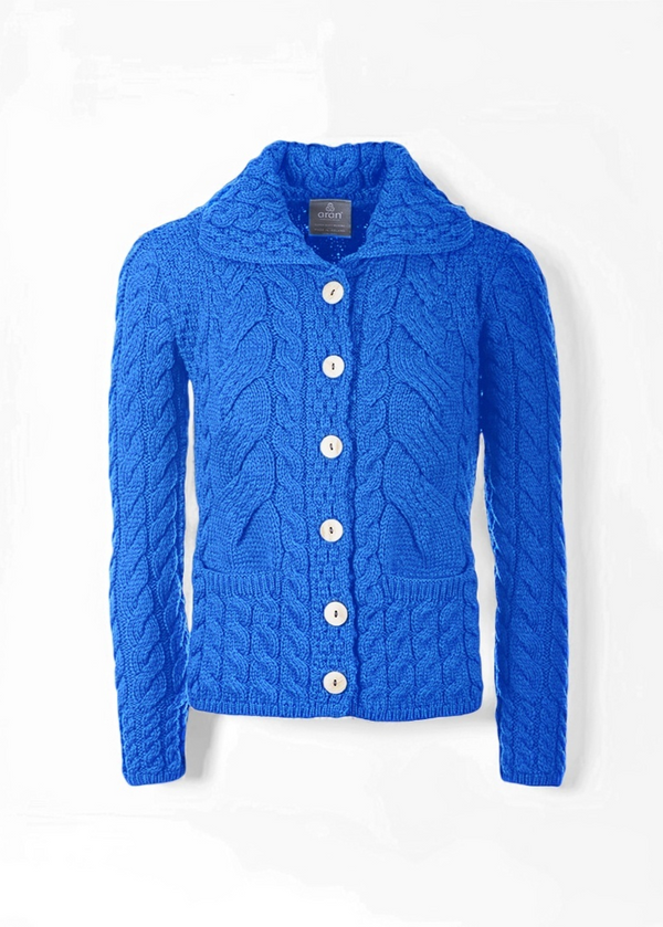 Belcarra Ladies Aran Cardigan 