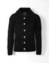Belcarra Ladies Aran Cardigan | Black - Clearance
