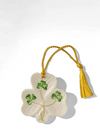 Belleek Classic Shamrock Hanging Ornament
