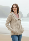 Beltra One Button Aran Cardigan | Parsnip