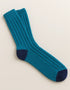 Blue Olive Navy Merino Wool Socks | Large