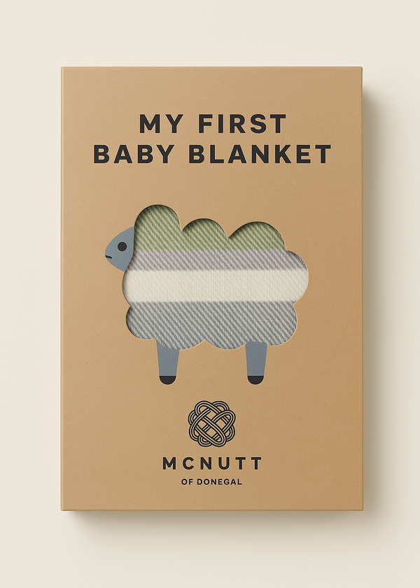 McNutt Baby Blanket | Willow Green