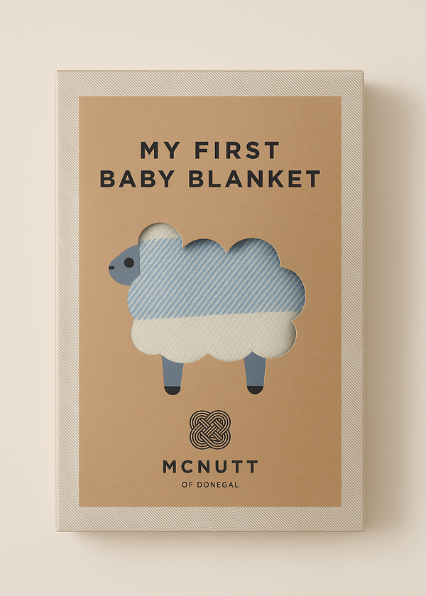 McNutt Baby Blanket | Whispering Blue