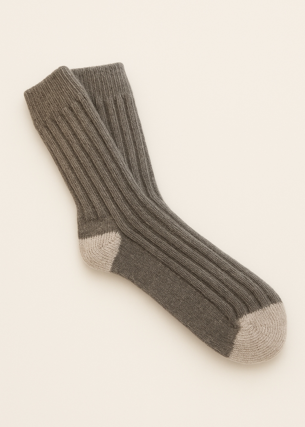 Brown Irish Merino Wool Socks | Women's