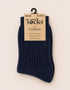 West of Ireland Cashmere Socks | Navy