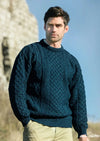 Inis Mor Aran Sweater | Blackwatch