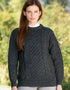 Inis Mor Aran Sweater - Charcoal