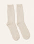 Wild Donegal Cashmere Blend Socks | Beige