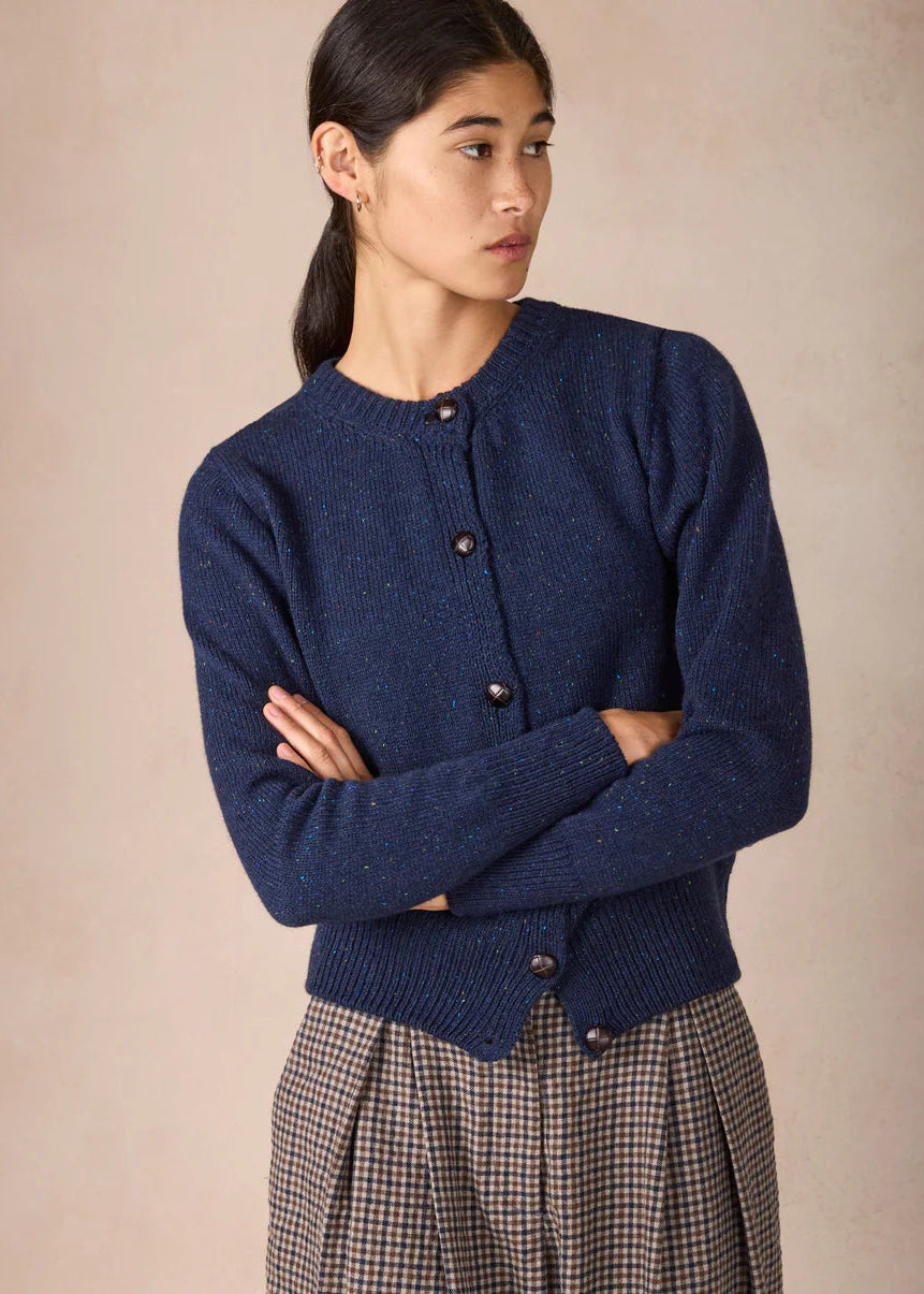 IrelandsEye Women's Cassia Cardigan | Rich Navy
