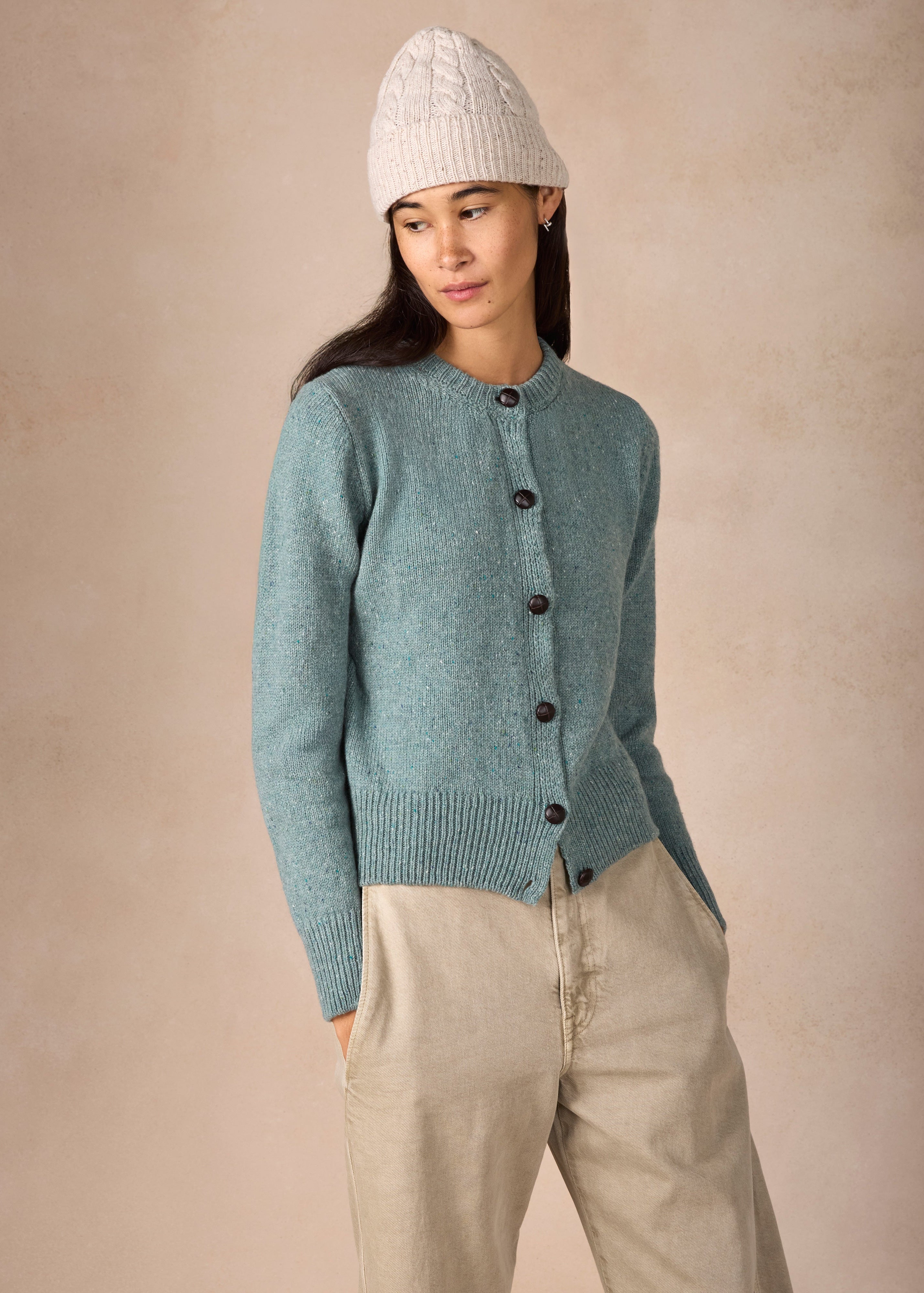 IrelandsEye Women's Cassia Cardigan | Ocean Mist