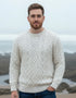 Aran Men's Super Soft Sweater | Natural