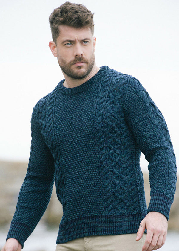 Aran Merino Wool Sweater | Sherwood