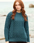 Unisex Aran Merino Wool Buncrana Sweater | Bermunda