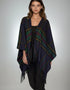 Jimmy Hourihan Fringed Shaw | Green Plaid Design