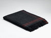 McNutt Cashmere Merino Throw Charcoal Paradise