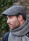 Killarney Pub Cap | Grey Herringbone