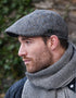 Killarney Pub Cap | Grey Herringbone