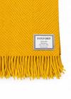Foxford Merino Wool Throw | Gold Amber