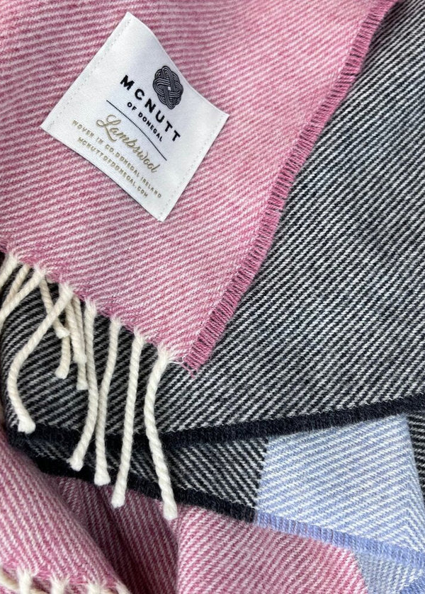 McNutt Lambswool Supersoft Blanket | Paris