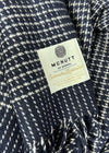 Mcnutt Cashmere Merino Throw | Alpine Navy