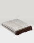 Mcnutt Chocolate Vanilla Wool Blanket