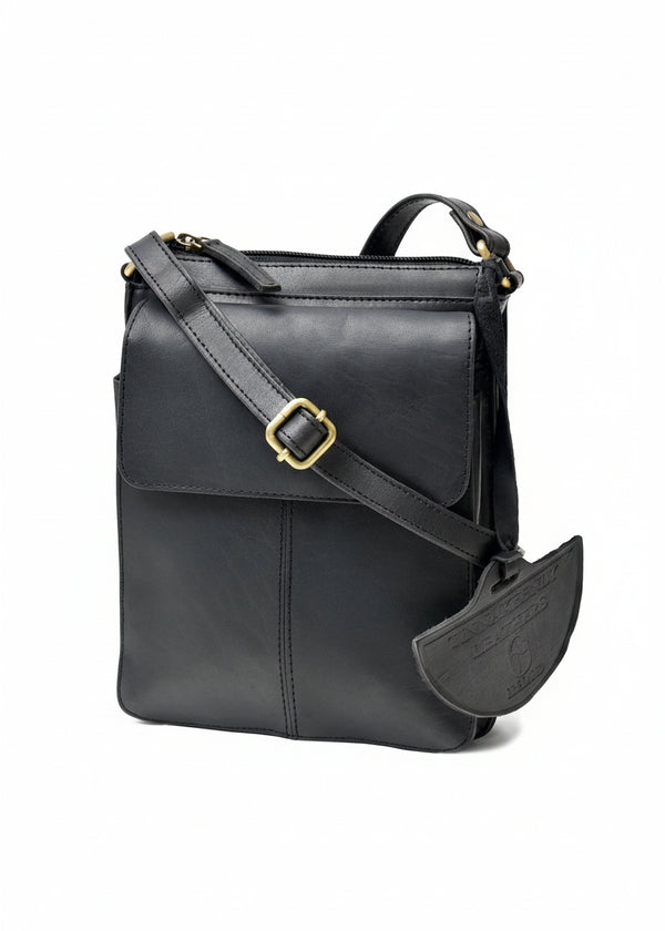Tinnakeenly Leather Pup Bag - Black