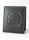 Celtic Cuchulainn Leather Wallet | Black