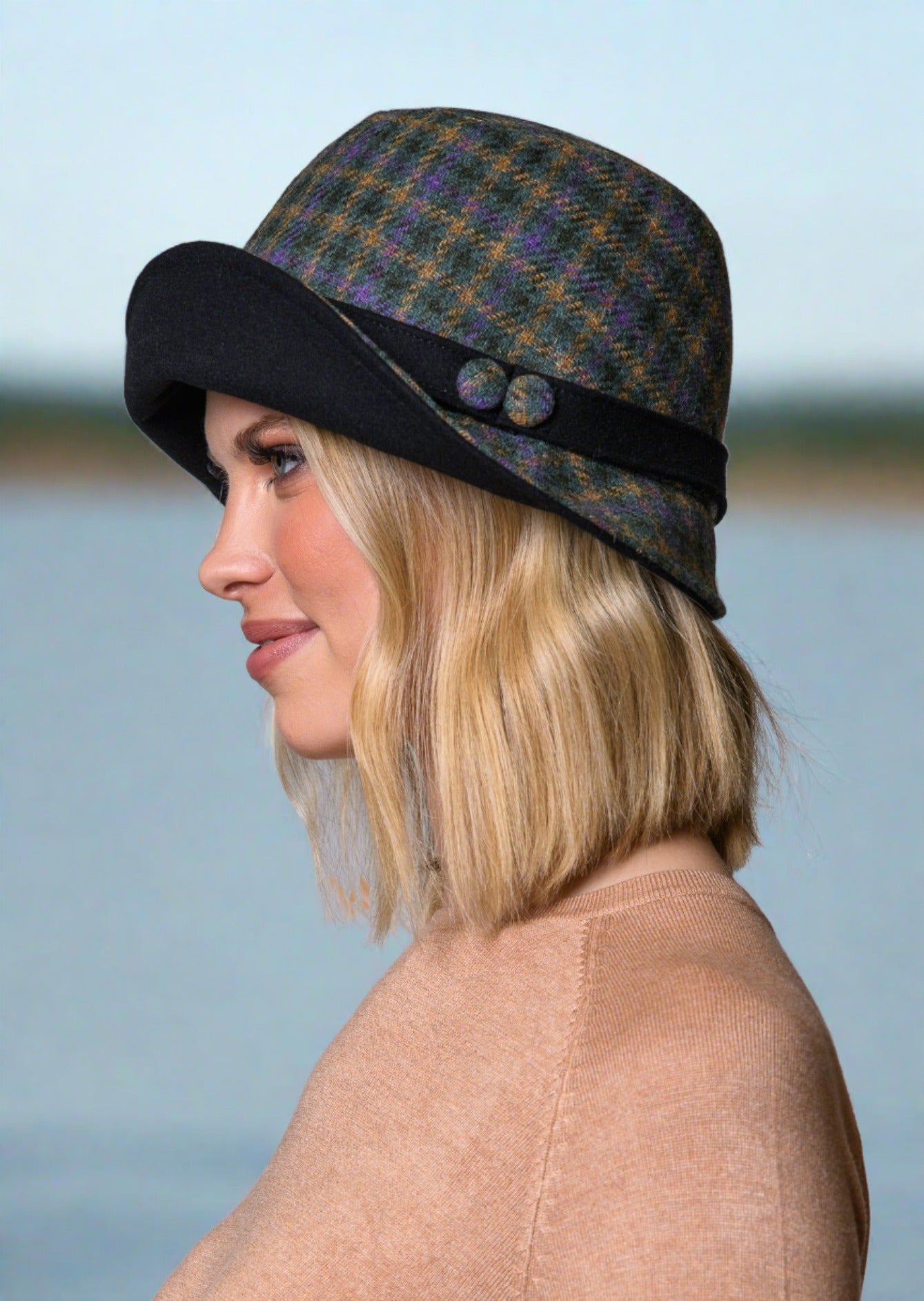 Mucros Clodagh Hat | Moss Lavender