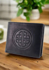 Lee River Black Leather Conan Wallet