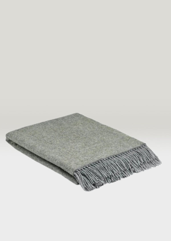 Pure Wool Throw Blanket