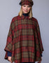Mucros Country Cape | Red Check