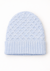 Aran Merino Wool Hat - Sky Marl