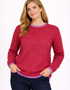 IrelandsEye Slaney Crew Neck Sweater | Bramble Berry