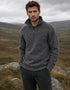 Men's Lambswool Quarter Zip Sweater | IrelandsEye | Dolmen