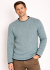 Roundstone Cashmere Blend Sweater | Ocean Mist | Irelands Eye Knitwear