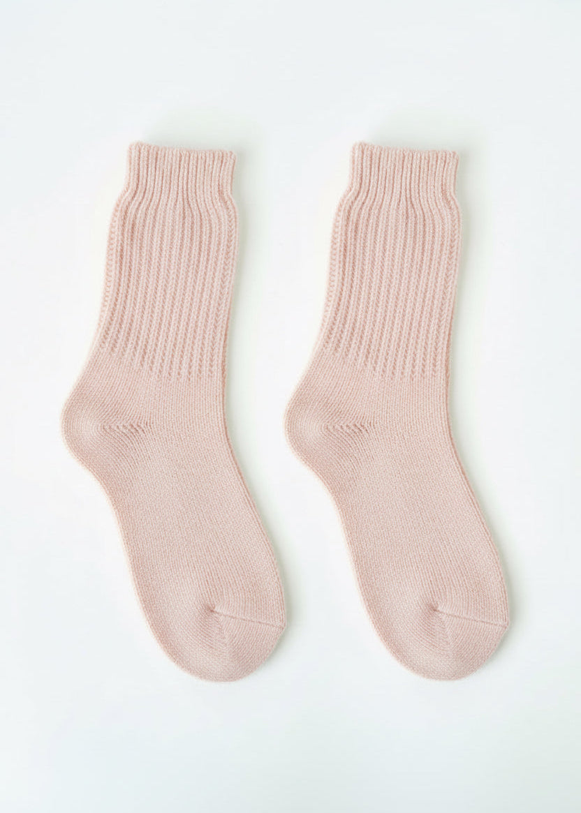 Chaussettes en cachemire West of Ireland | Citron vert