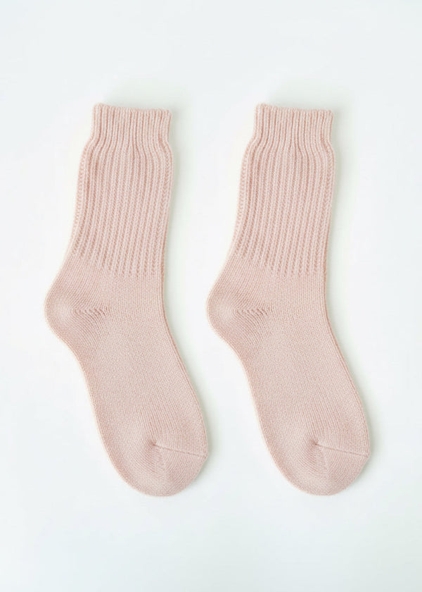 Chaussettes en cachemire West of Ireland | Citron vert