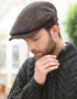 Mucros Kerry Cap | Premium Wool Flat Cap | Brown