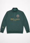 Women's Ireland Shamrock 1/2 Zip Sweater | Green