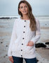Merino Lumber Aran Cardigan | Natural