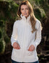 Aran Claddagh Zip Cardigan | Natural