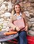 Luxury Irish Leather Satchel Bag - Tan