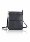 Luxury Irish Leather Sling Bag - Black