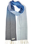 McNutt Lammwollschal | Denim Ómbre
